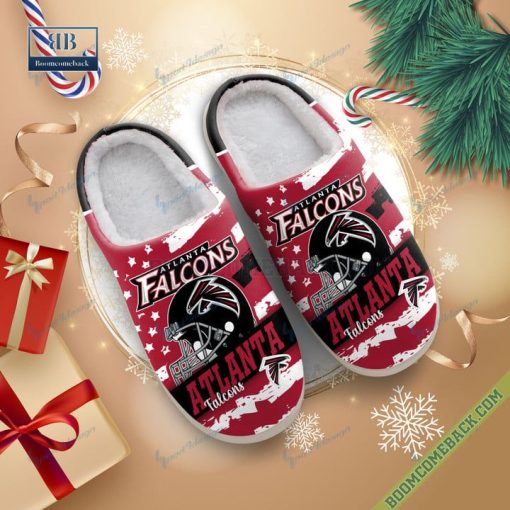 Atlanta Falcons Christmas Indoor Slippers