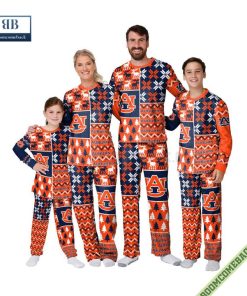 Auburn Tigers NCAA Team Family Pajamas Set