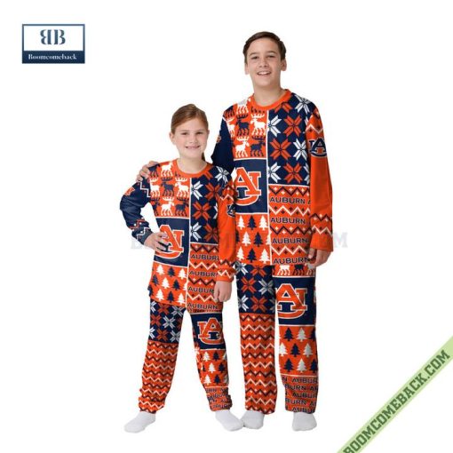 Auburn Tigers NCAA Team Family Pajamas Set