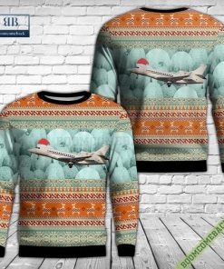 Belgian Air Force Dassault Falcon 7X Ugly Christmas Sweater