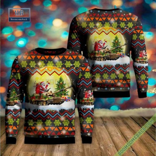 British Army Challenger 2 Christmas Sweater Jumper