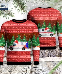 California AMR San Mateo County EMS Ugly Christmas Sweater