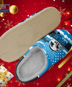 Carolina Panthers Christmas Indoor Slippers