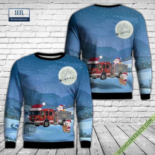 Central Campbell County Fire District Ugly Christmas Sweater