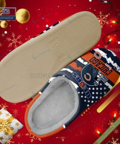 Chicago Bears Christmas Indoor Slippers