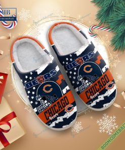 chicago bears christmas indoor slippers 5 ySKKE
