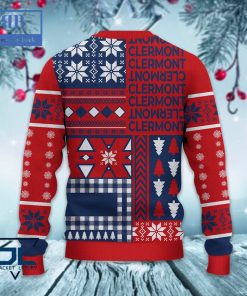 clermont foot auvergne 63 ugly christmas sweater 5 7FUuw