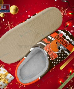 Cleveland Browns Christmas Indoor Slippers