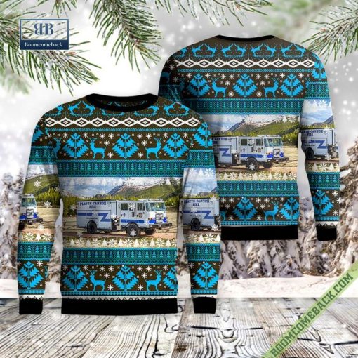 Colorado, Platte Canyon Fire Protection District Ugly Christmas Sweater