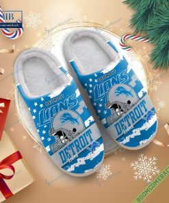 detroit lions christmas indoor slippers 5 hJyl1