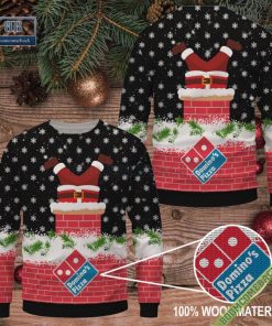 Domino’s Pizza Santa Claus Ugly Christmas Sweater