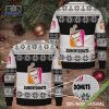 Dunkin’ Donuts Reindeer 3D Ugly Christmas Sweater