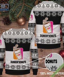 Dunkin’ Donuts Coffee Ugly Christmas Sweater