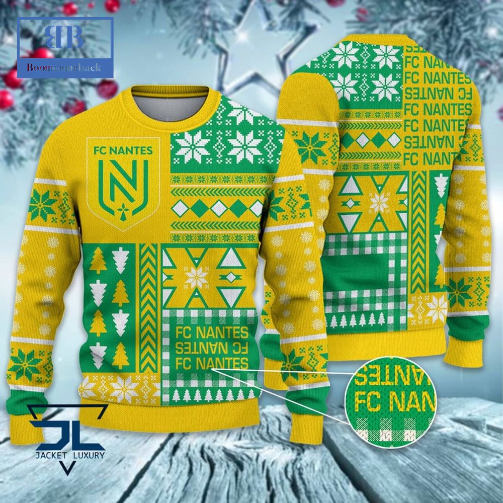 FC Nantes Ugly Christmas Sweater