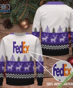 FedEx 3D Ugly Sweater For Adult And Kid