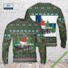 Florida, The Villages Fire Department American LaFrance Ugly Christmas Sweater