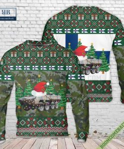 Finnish Army Patria AMV Ugly Christmas Sweater