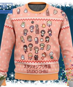 Ghibli Cuties Ugly Christmas Sweater