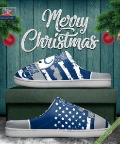 Indianapolis Colts Christmas Indoor Slippers