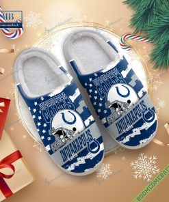 indianapolis colts christmas indoor slippers 5 QLUDk