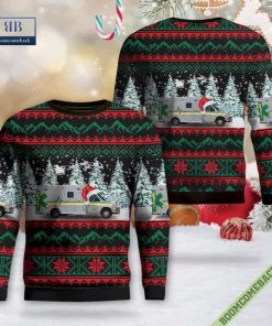 Iowa, Anamosa Area Ambulance Service Ugly Christmas Sweater