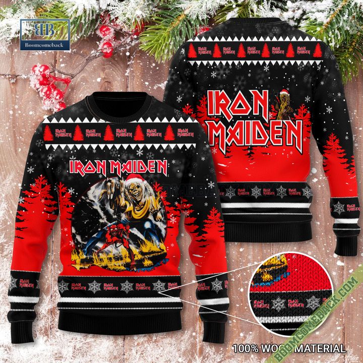 Iron Maiden Ugly Christmas Sweater 2022