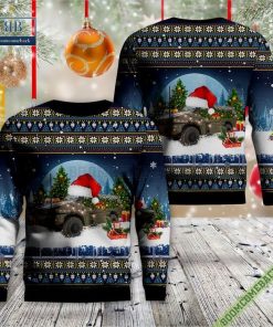 Italian Army Orso 4X4 Mine-Resistant Ambush Protected Ugly Christmas Sweater