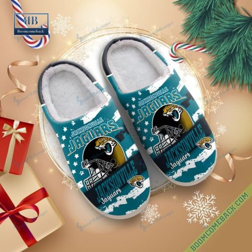 Jacksonville Jaguars Christmas Indoor Slippers