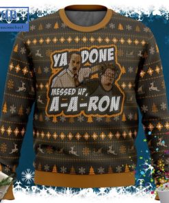 Key And Peele a Done Messed Up A-A-Ron Ugly Christmas Sweater