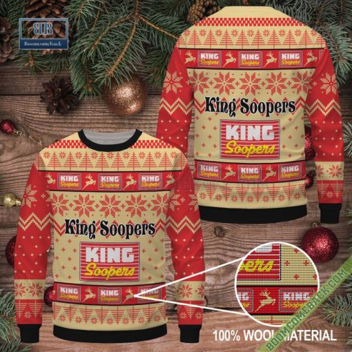 King Soopers Logo Ugly Christmas Sweater