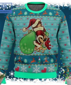 Kingdom Hearts Santa Sora Ugly Christmas Sweater