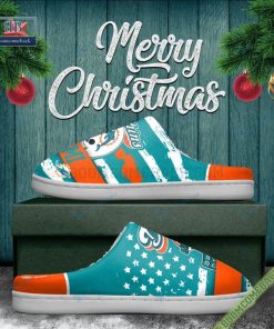 Miami Dolphins Christmas Indoor Slippers