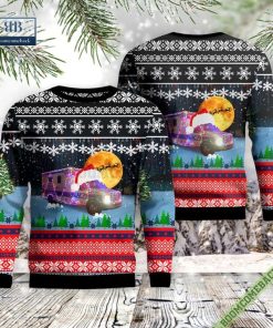 Michigan, Albion Community Ambulance Ugly Christmas Sweater