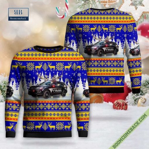 Michigan, Coldwater City Police Department Christmas Sweater