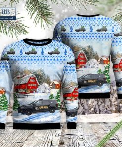 Michigan, Monroe County Sheriffs Office Ugly Christmas Sweater