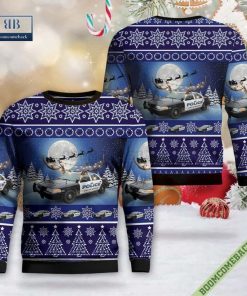 Michigan, Monroe Police Department Ugly Christmas Sweater