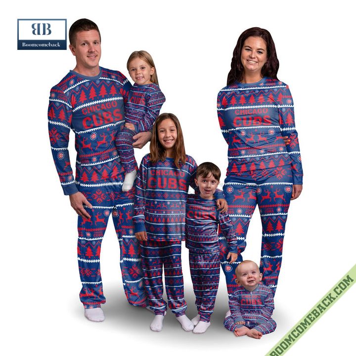 MLB Chicago Cubs Family Pajamas Set