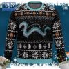 My Neighbor Totoro Characters Light Ugly Christmas Sweater