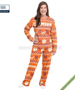 ncaa clemson tigers family pajamas set 3 5qkR5