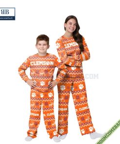 ncaa clemson tigers family pajamas set 7 KUa0Y