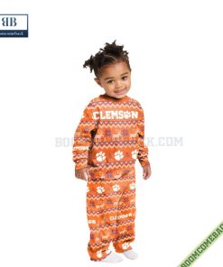ncaa clemson tigers family pajamas set 9 cNzrY