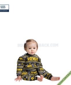 NCAA Iowa Hawkeyes Family Pajamas Set