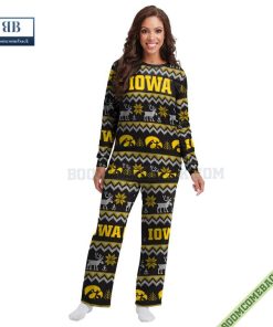 ncaa iowa hawkeyes family pajamas set 3 MbNeW
