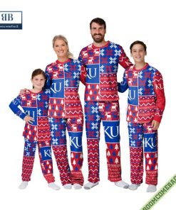 NCAA Kansas Jayhawks Family Pajamas Set