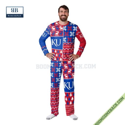 NCAA Kansas Jayhawks Family Pajamas Set