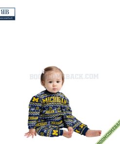 NCAA Michigan Wolverines Family Pajamas Set