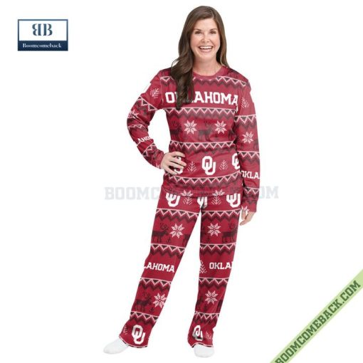 NCAA Oklahoma Sooners Family Pajamas Set