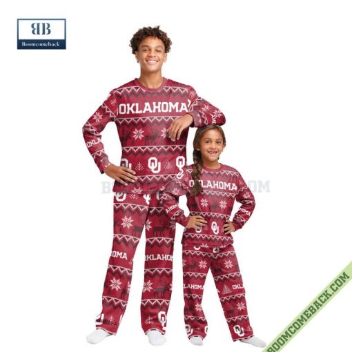 NCAA Oklahoma Sooners Family Pajamas Set