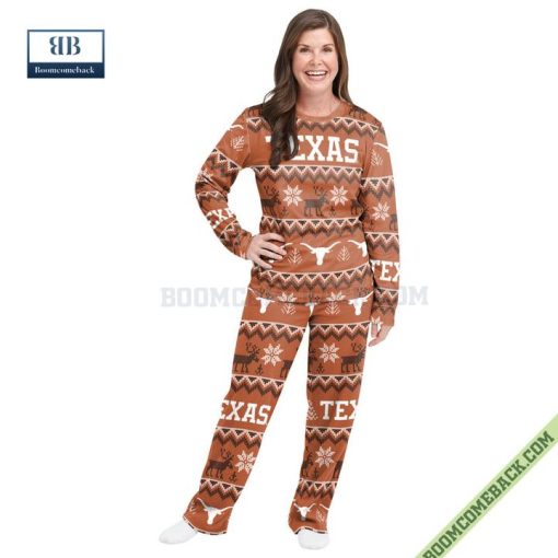 NCAA Texas Longhorns Family Pajamas Set