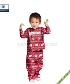 ncaa wisconsin badgers family pajamas set 7 ISlX6